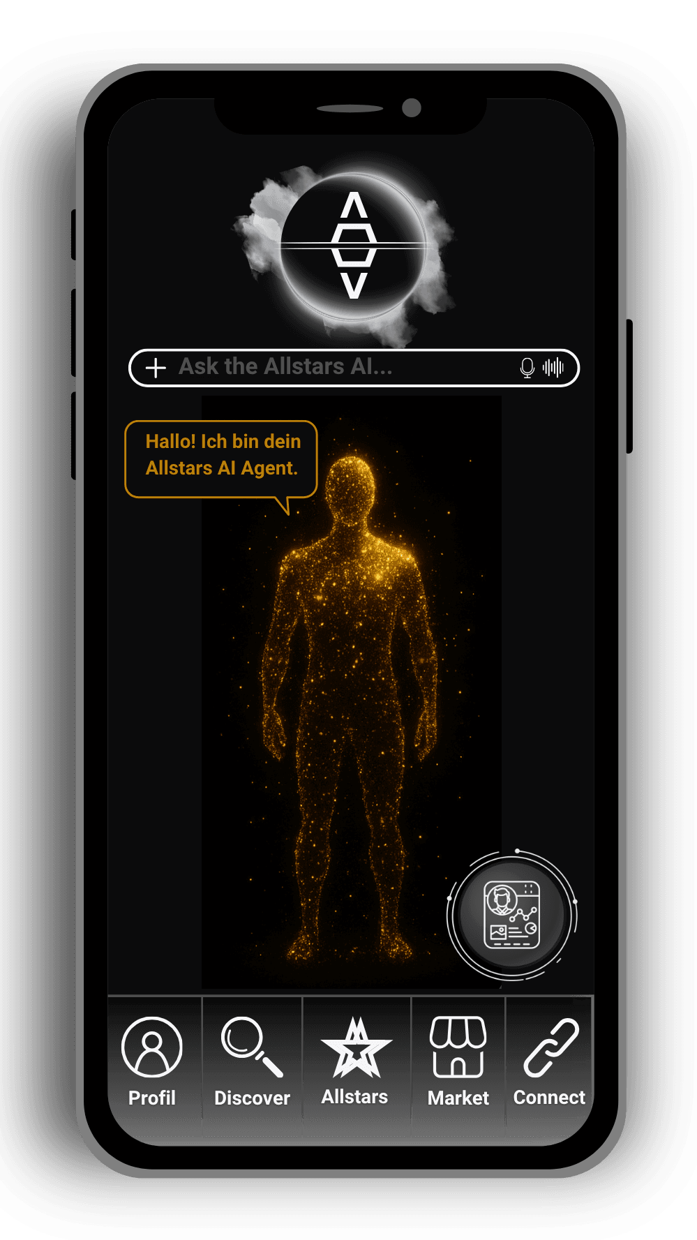 Allstars AI Agent Interface